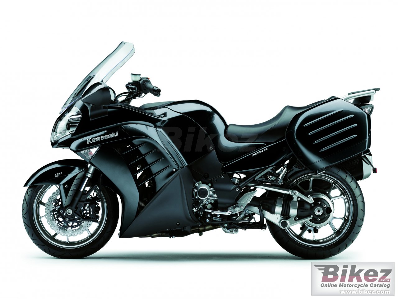Big Kawasaki 1400 gtr picture and wallpaper from Bikez.com